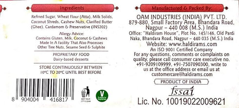 Haldiram's Dodha Burfee